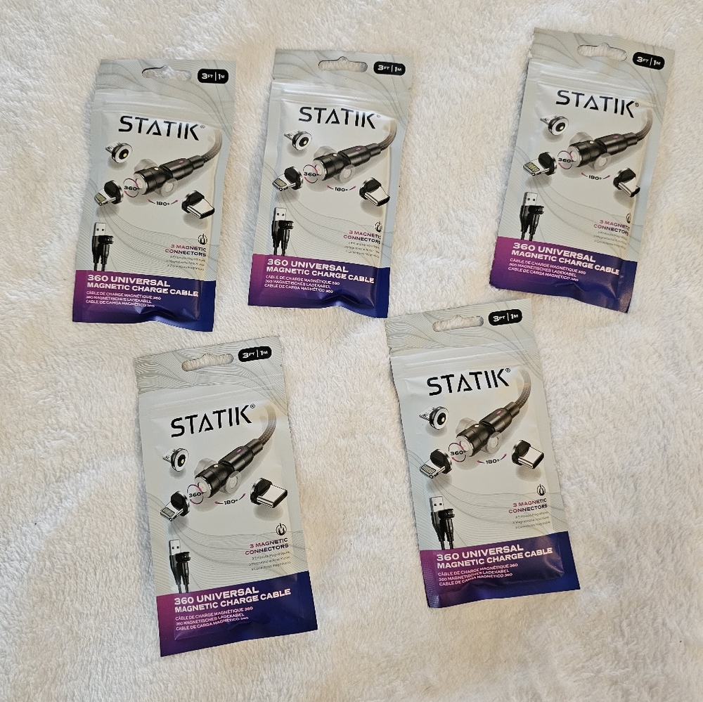 5 3ft usbc cords